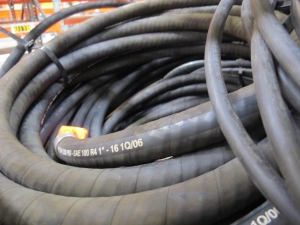 PALLETAINER TO INCLUDE: MISC. PNEUMATIC HOSING, MISC. HYDRAULIC HOSING-2187