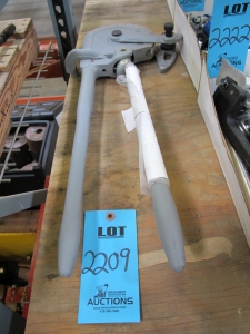 LIKE NEW! RIDGID 3 3/4" TUBE BENDER-2209