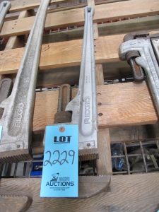 RIDGID ALUMINUM PIPE WRENCH, MODEL 836, 36"-2229