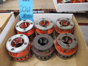 (6) RIDGID PIPE THREADER DIE HEADS, 1"-2261