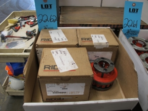 (4) RIDGID PIPE THREADER DIE HEADS, 2"-2262