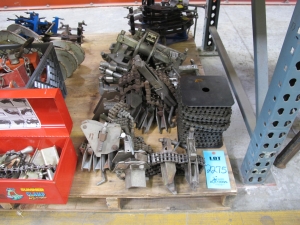 LOT TO INCLUDE: ROLLING CHAIN ASSEMBLIES, ULTRA CLAMP MODEL NUMBER 781150, 2"-6"-2275