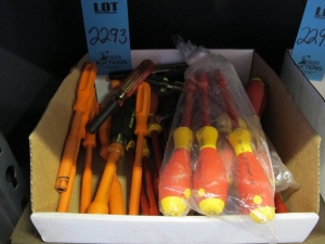 MISC. HOIHA, AND KLEIN INSULATED NUTDRIVERS, VARIED SIZES-2293