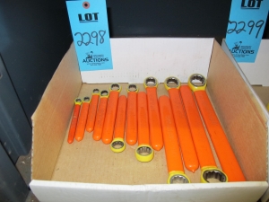 CEMENTEX INSULATED CLOSED END WRENCH SET, 5/16"-1"-2298