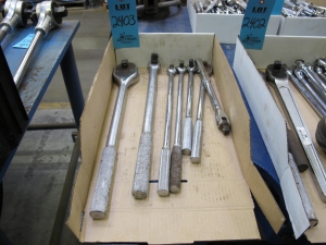 LOT TO INCLUDE: RATCHET, BREAKER BARS-2403
