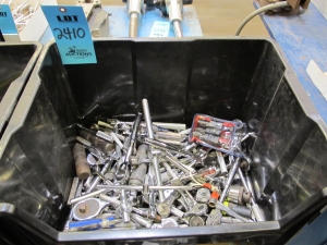 MISC. RATCHETS AND TOOLING, VARIED SIZES-2410