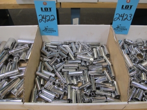 LOT TO INCLUDE WILLIAMS, PROTO, AND ARMSTRONG: 6 AND 12 POINT SOCKETS, VARYING SIZES-2422