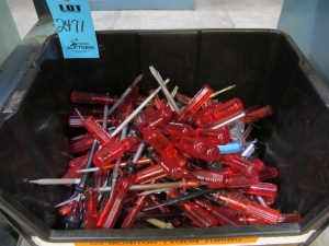 MISC. VACO SCREWDRIVERS, VARIED SIZES-2471