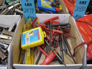 MISC. HEX KEYS AND BALLDRIVERS-2479