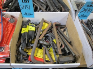 MISC. HEX KEYS, VARIED SIZES-2481