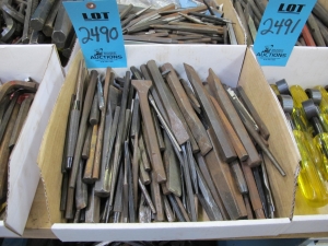 MISC. CHISELS AND PUNCHES-2490