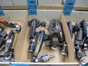 (4) ANGLED PNEUMATIC GRINDERS-2539