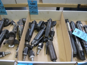 (4) ANGLED PNEUMATIC GRINDERS-2540