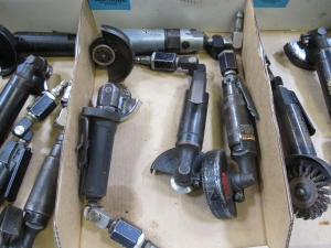 (4) ANGLED PNEUMATIC GRINDERS-2542
