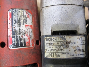 LOT TO INCLUDE: (1) MILWAUKEE 1/2" ELECTRIC IMPACT TOOL, (1) BOSCH ELECTRIC DRIVE TOOL-2559