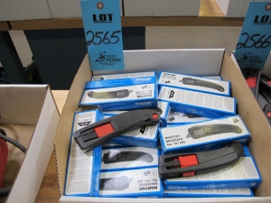 MORTOR MAXISAFE BOX CUTTERS, MODEL NUMBER 101-806, NEW IN BOX-2565