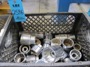 LARGE QUANTITY MISC. SOCKETS-2596