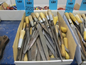 MISC. BASTARD, RAT TAIL, AND SQUARE FILES AND FILE HANDLES, ETC.-2335