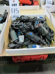 LOT ASST'D ELECTRIC ENGRAVING TOOLS (T-10) LOADING & HANDLING FEE $10-115