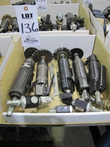 LOT (5) ASST'D PNEUMATIC DIE GRINDERS (T-10) LOADING & HANDLING FEE $10-136