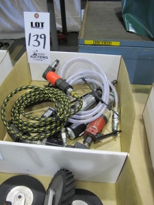 LOT (4) ASST'D PNEUMATIC HAND GRINDERS (T-10) LOADING & HANDLING FEE $10-139