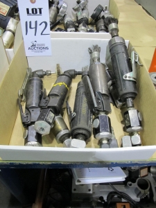 LOT (5) ASST'D PNEUMATIC GRINDERS (T-10) LOADING & HANDLING FEE $10-142