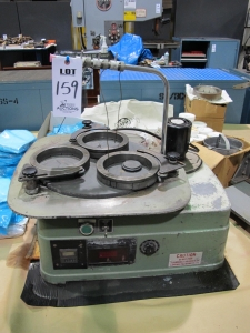 LAPMASTER MODEL 15C LAPPING MACHINE S/N 21508 W/ TOOLING (T-10) LOADING & HANDLING FEE $10-159