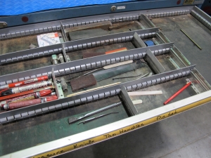 LISTA 7-DRAWER TOOL CABINET W/ CONTENTS (T-10) LOADING & HANDLING FEE $50-179