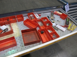 LISTA 7-DRAWER TOOL CABINET W/ CONTENTS (T-10) LOADING & HANDLING FEE $50-180