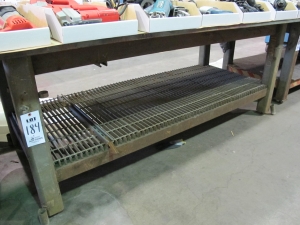 8'X4'X1" WELDING TABLE (T-10) LOADING & HANDLING FEE $100-184