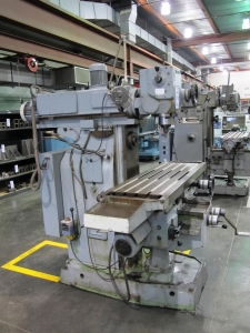 SOUTHBEND MODEL F2UE VERTICAL/HORIZONTAL KNEE MILL, 52" X 11" TABLE, S/N 5104029 (T-10) LOADING & HANDLING FEE $300-206