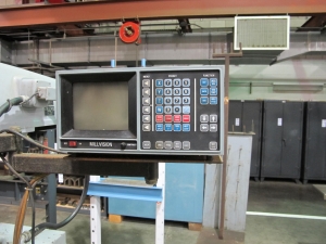 KEARNEY & TRECKER MODEL S-15 310 HORIZONTAL/VERTICAL MILL, 68" X 15" TABLE, DRO, BOX WAYS, S/N 5476083 (T-10) LOADING & HANDLING FEE $300-207