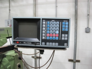 PROMILL MODEL AC-4KV VERTICAL MILL, 54"X17" TABLE, S/N 021506 (T-10) LOADING & HANDLING FEE $300-222