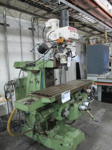 PROMILL MODEL AC-4KV VERTICAL MILL, 54"X17" TABLE, S/N 021506 (T-10) LOADING & HANDLING FEE $300-222