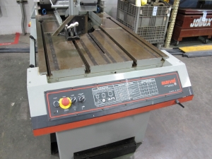MARVEL SERIES 8 MARK II VERTICAL BAND SAW, TILTING HEAD, S/N 830587 (T-10) LOADING & HANDLING FEE $300-230