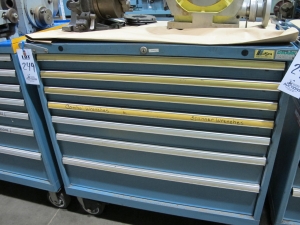 LISTA 7-DRAWER TOOL CABINET W/ CONTENTS (T-10) LOADING & HANDLING FEE $50-249
