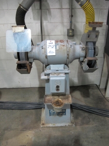 CINCINNATI MODEL 103 DOUBLE END GRINDER S/N 236349 (T-10) LOADING & HANDLING FEE $50-252