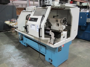 TRAK TRL 1840 SX CNC FLAT BED LATHE, PROTO TRAK SLX CNC CONTROL, 18.5" X 40" CC, 9" SWING OVER CROSS SLIDE, 2500 RPM GEARED HEADSTOCK, 2.36" SPINDLE BORE, 3- JAW CHUCK, TAILSTOCK, S/N 1073CQ15857 (T-10) LOADING & HANDLING FEE $500-260