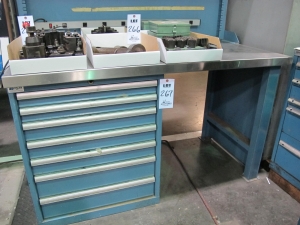 LISTA 7-DRAWER TABLE TOP TOOL CABINET W/ CONTENTS (T-10) LOADING & HANDLING FEE $50-267