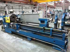 LION C-10TM ENGINE LATHE, GAP BED, 28Ó X 84Ó, 37Ó SWING IN GAP, 19-1/2Ó SWING OVER CROSS SLIDE, 20Ó- 4 JAW INDEPENDENT CHUCK, 15Ó- 3 JAW CHUCK, 4Ó HOLE THRU, 22.4-1120 RPM, TAILSTOCK, (2) STEADY RESTS, S/N 42941 (T-10) LOADING & HANDLING FEE $750-269