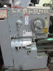 LEBLOND 2516 HEAVY DUTY ENGINE LATHE, 28" X 150" CC, 11.75" SWING OVER CROSS SLIDE, 10" 4 JAW CHUCK, 4" HOLE THRU, 22.4-1120 RPM, TAPER ATTACHMENT, (2) STEADY REST, THREADING, COOLANT SYSTEM, SONY DRO, S/N 3NFI1288 (T-10) LOADING & HANDLING FEE $550-276