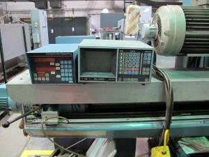 TOS W100A TABLE TYPE HORIZONTAL BORING MILL, 3.93" SPINDLE, ISO 50 TAPER, MAX DIAMETER FACE TURNING: 35.43", TRAVELS: X- 63", Y-44", Z-49", 49" X 49" ROTARY TABLE, 6,600 LB CAPACITY TABLE, TAIL STOCK, FACING HEAD, NUMBER OF SPEEDS 23, 1120 RPM, 4 AXIS DRO, 15 HP, S/N 26-28 (T-10) LOADING & HANDLING FEE $1,500-279