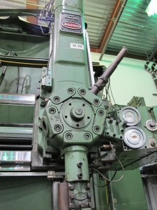 1988 BULLARD DYNATROL VERTICAL HIGH COLUMN TURRET LATHE, 46" ROTARY 4-JAW POWER CHUCK, MAX TURNING DIAMETER W/SIDE HEAD: 58", MAX TURNING HEIGHT UNDER RAIL: 64", 5-POSITION SWIVEL HEAD, SIDE HEAD, TWO RANGE HEAD STOCK, SCAN-O MATIC TRACER, PENDANT CONTROL, 50 HP, ACCU-RITE DRO, S/N 33056 (T-10) LOADING & HANDLING FEE $8,500-301