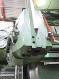 1988 BULLARD DYNATROL VERTICAL HIGH COLUMN TURRET LATHE, 46" ROTARY 4-JAW POWER CHUCK, MAX TURNING DIAMETER W/SIDE HEAD: 58", MAX TURNING HEIGHT UNDER RAIL: 64", 5-POSITION SWIVEL HEAD, SIDE HEAD, TWO RANGE HEAD STOCK, SCAN-O MATIC TRACER, PENDANT CONTROL, 50 HP, ACCU-RITE DRO, S/N 33056 (T-10) LOADING & HANDLING FEE $8,500-301
