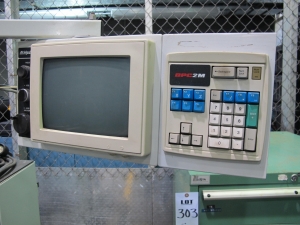 BRIDGEPORT EZ TRAK II VERTICAL MILL, 58" X 11" TABLE, POWER FEED, POWER DRAW BAR, S/N 8596E (T-10) LOADING & HANDLING FEE $300-302