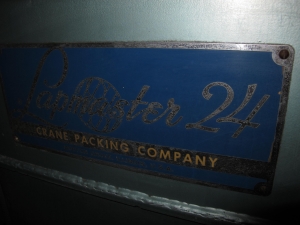 LAPMASTER MODEL 24 LAPPING MACHINE S/N C25352 (T-10) LOADING & HANDLING FEE $300-309