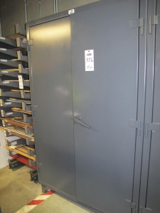 HEAVY DUTY 2-DOOR CABINET W/ CONTENTS (T-10) LOADING & HANDLING FEE $50-326