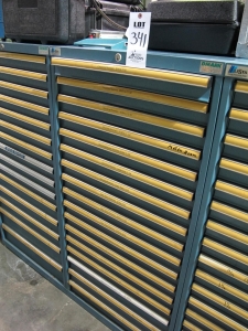 LISTA 18-DRAWER TOOL CABINET W/CONTENTS (T-10) LOADING & HANDLING FEE $50-341