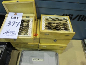 LOT (7) WAVY PARALLELS SETS (T-10) LOADING & HANDLING FEE $10-377