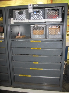STRONG HOLD 6-DRAWER STORAGE CABINET W/ 2 SHELVES (T-10) LOADING & HANDLING FEE $50-528